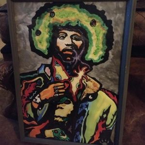 Jimi Hendrix "Hypnose" painting